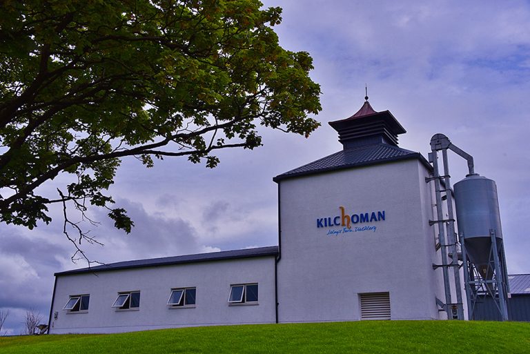 New kiln and malt floor at Kilchoman distillery, Isle of Islay Islay