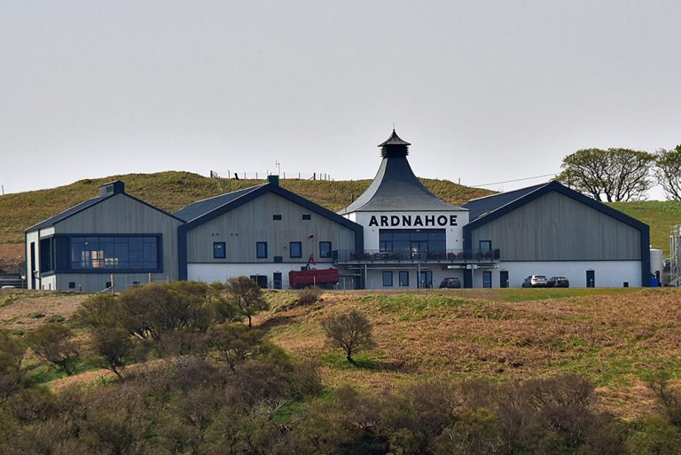 Ardnahoe distillery, a closer look from the IslayColonsay ferry