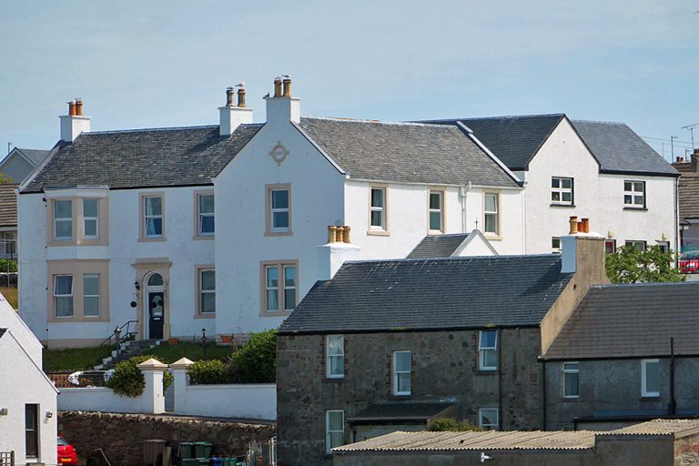 Bowmore House from Bowmore pier, Isle of Islay Islay Pictures Photoblog